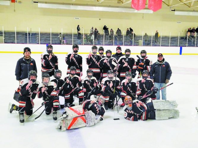MAHA Bantam B advances to Minnesota Hockey South Region Tournament